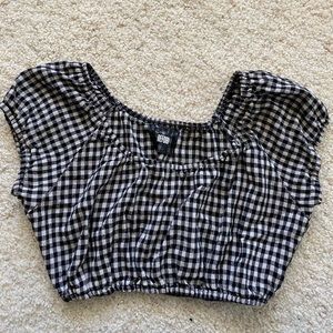 Checkered Reformation Top